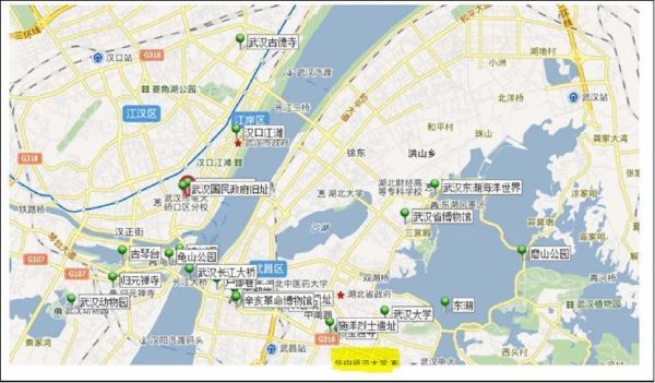 武汉旅游攻略必玩的景点地图（武汉旅游攻略图 地图）