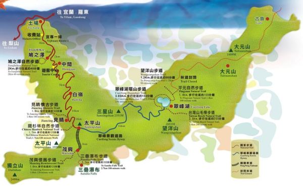 包含青岛太平山景区地图的词条