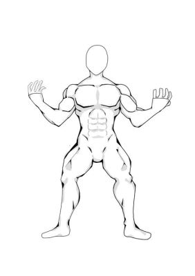 如何刻画肌肉线条（肌肉线条画法）